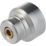 Joker Machine Mount - Mirror - Handlebar End - Silver 09-300-7