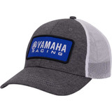 YAMAHA APPAREL NP21AH1866 Yamaha Apparel Yamaha Racing Hat - Gray/White Np21A-H1866