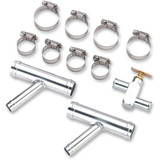 MOOSE UTILITY Z17554 Moose Utility Cab Heater Y Fitting With Shutoff Valve Kit Z17554