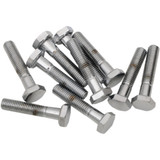 Drag Specialties Bolts - Hex Head/Replacement - Fine Thread - 1/4"-28 X 1-1/4" - 10 Pack