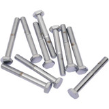 DRAG SPECIALTIES DS-190633 Drag Specialties Bolts - Hex Head/Replacement - Fine Thread - 1/4"-28 X 2" - 10 Pack