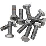 DRAG SPECIALTIES DS-190627 Drag Specialties Bolts - Hex Head/Replacement - Fine Thread - 1/4"-28 X 3/4" - 10 Pack
