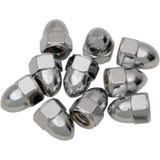 DRAG SPECIALTIES DS-190853 Drag Specialties Nut - Acorn - Chrome - 1/4"-20