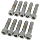 DRAG SPECIALTIES DS-190537 Drag Specialties Bolts - Socket-Head - Knurled - 1/4-20 X 1"