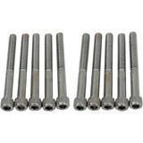 DRAG SPECIALTIES DS-190542 Drag Specialties Bolts - Socket-Head - Knurled - 1/4-20 X 2-1/4"