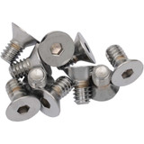 DRAG SPECIALTIES DS192357 Drag Specialties Bolts - Flat-Head - Chrome - 1/4"-20 X 1/2"
