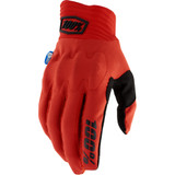 100% Cognito Smart Shock Gloves - Red - Small 10014-00045