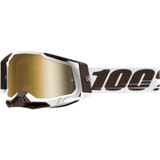 100% Racecraft 2 Goggles - Snowbird - True Gold 50010-00007