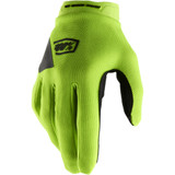 100% Women'S Ridecamp Gloves - Fluo Yellow/Black - Large 10013-00008