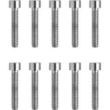 Drag Specialties Bolts - Socket-Head - Replacement - Smooth/Coarse Thread - #10-24 X 1" - 10 Pack