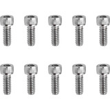 DRAG SPECIALTIES DS-190587 Drag Specialties Bolts - Socket-Head - Replacement - Knurled/Coarse Thread - #10-24 X 1/2" - 10 Pack