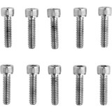 Drag Specialties Bolts - Socket-Head - Replacement - Knurled/Coarse Thread - #10-24 X 3/4" - 10 Pack