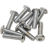 Drag Specialties Bolts - Button Head/Replacement - #10-32 X 1" - 10 Pack