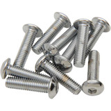 DRAG SPECIALTIES DS-190827 Drag Specialties Bolts - Button Head/Replacement - #10-32 X 3/4" - 10 Pack