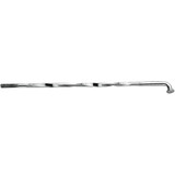 Drag Specialties Spoke Set - Twisted - Drop-Center - Steel Hub - 16"