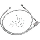 DRAG SPECIALTIES 1741-0175 Drag Specialties Brake Line - Extended - +2"