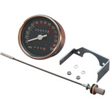 Drag Specialties 3-1/8" Dash Mount Speedometer