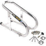 PINGEL WC350 Pingel Wheel Chock - Removable - Chrome - 3-1/2" Wc350