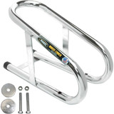 PINGEL WC35H Pingel Wheel Chock - Permanent - Chrome - 3-1/2" Wc-35H