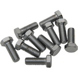 Drag Specialties Bolts - Hex-Head - Chrome - 3/8"-16 X 3/4"