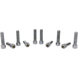 Drag Specialties Bolts - Socket-Head/Replacement - Smooth/Fine Thread - 3/8"-24 X 1-3/4" - 10 Pack