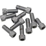 DRAG SPECIALTIES DS-190577 Drag Specialties Bolts - Socket-Head/Replacement - Knurled/Fine Thread - 3/8"-24 X 3/4" - 10 Pack
