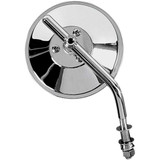 DRAG SPECIALTIES DS-302050 Drag Specialties 4" Round Mirror - Adjustable Stem