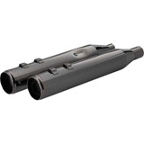 KHROME WERKS 201940 4-1/2" Hp-Plus Slip-On Mufflers With Race Tip - Eclipse - M8 201940