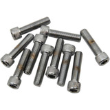 DRAG SPECIALTIES DS-190573 Drag Specialties Bolts - Socket-Head/Replacement - Knurled/Fine Thread - 5/16"-24 X 1-1/2" - 10 Pack