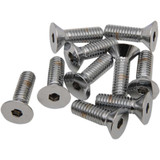 DRAG SPECIALTIES DS192365 Drag Specialties Bolts - Flat-Head - Chrome - 5/16-18 X 1"