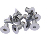 DRAG SPECIALTIES DS192363 Drag Specialties Bolts - Flat-Head - Chrome - 5/16"-18 X 5/8"