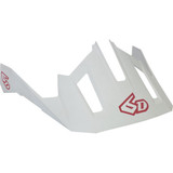 6D Helmets Atb-2T Visor - Ascent - White - M/2Xl 77-0125