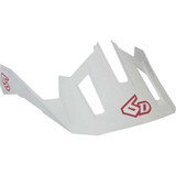 6D HELMETS 770125 6D Helmets Atb-2T Visor - Ascent - White - M/2Xl 77-0125