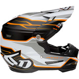 6D HELMETS 122825 6D Helmets Atr-2 Helmet - Phase - White/Orange - Small 12-2825