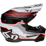 6D Helmets Atr-2 Helmet - Phase - White/Red - Xs 12-2834