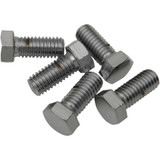 DRAG SPECIALTIES DS192336 Drag Specialties Bolts - Hex-Head - Chrome - 7/16"-14 X 1-1/4"