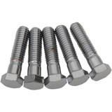 Drag Specialties Bolts - Hex-Head - Chrome - 7/16"-14 X 1-3/4"
