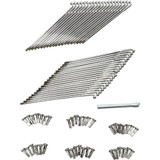 Drag Specialties Spoke Set - Front - Chrome - 8-1/4"