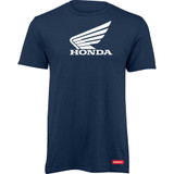Honda Apparel Honda Wing T-Shirt - Navy/White - 2Xl Lem25S-M54-2Xl