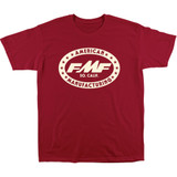 Fmf Undefeated T-Shirt - Red - Medium Su25118900Redmd