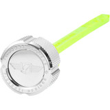 FIGURATI DESIGNS FD01-MAGDSPP-KN-SS Figurati Designs Magnetic Oil Dipstick - Knurled - Silver - Indian Fd01-Magdspp-Kn-Ss
