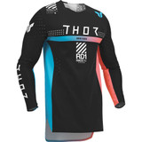 THOR Thor Sportmode Synth Jersey - Black - Large