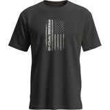 MOOSE OFFROAD 3030-24424 Moose Offroad Stars And Stripes Forever T-Shirt - Black - Medium 3030-24424