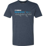 YAMAHA APPAREL LEM25S-M34-S Yamaha Apparel Yamaha Racing Moto T-Shirt - Navy - Small Lem25S-M34-S