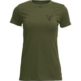THOR Thor Women'S Patched Up T-Shirt - Military Green - Small