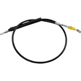 LA CHOPPERS LA8155C16B La Choppers Clutch Cable - Quick Connect - 15" - 17" Ape Hanger Handlebars - Black Vinyl La-8155C16B