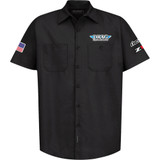 Throttle Threads Drag Specialties House 25 Shirt - Black - 4Xl Drg32St24Bk4R