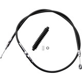 Drag Specialties High-Efficiency Black Vinyl Clutch Cable - 57-11/16"