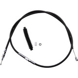 Drag Specialties High-Efficiency Black Vinyl Clutch Cable - 63-11/16"