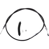 Drag Specialties High-Efficiency Black Vinyl Clutch Cable - 70-11/16"